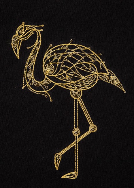 BFC1639 Quirky Golden Birds