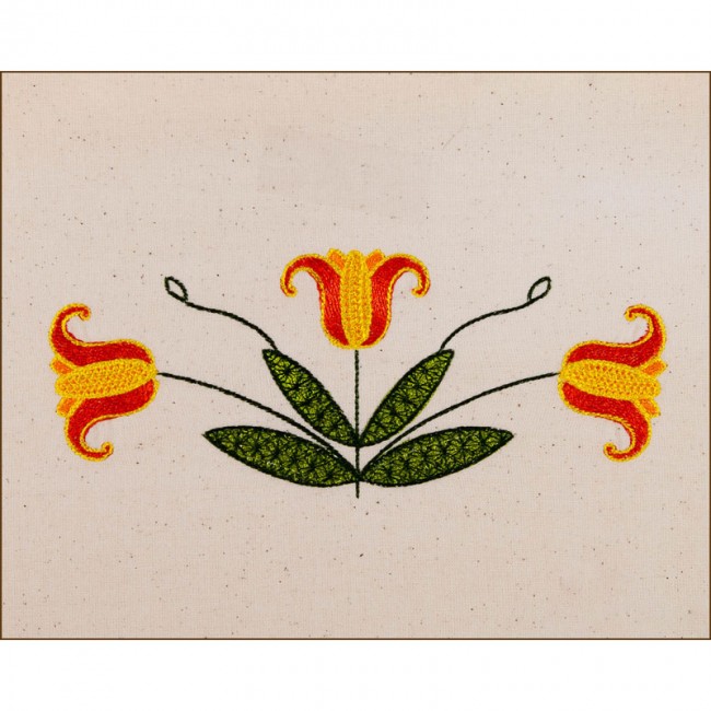 BFC1653 Folk Art Inspired