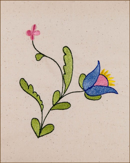 BFC1653 Folk Art Inspired