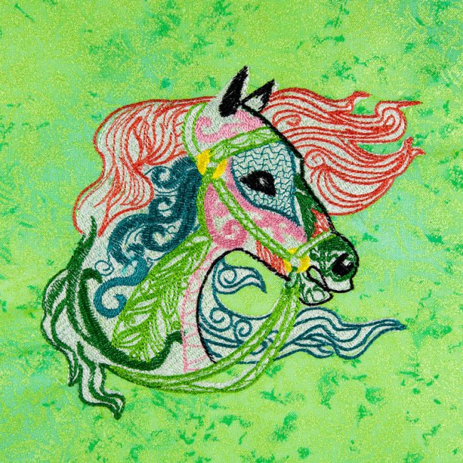 BFC1655 Embellished Horses - 08