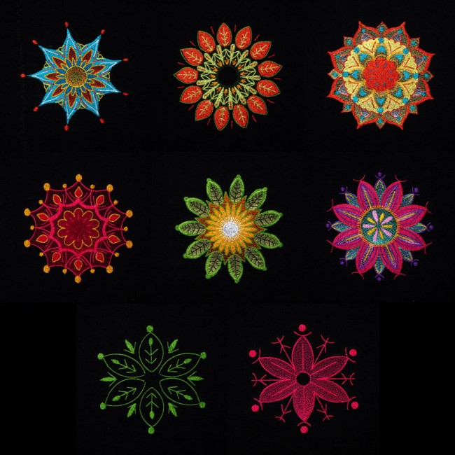 BFC1660 Ornamental Mandala Designs