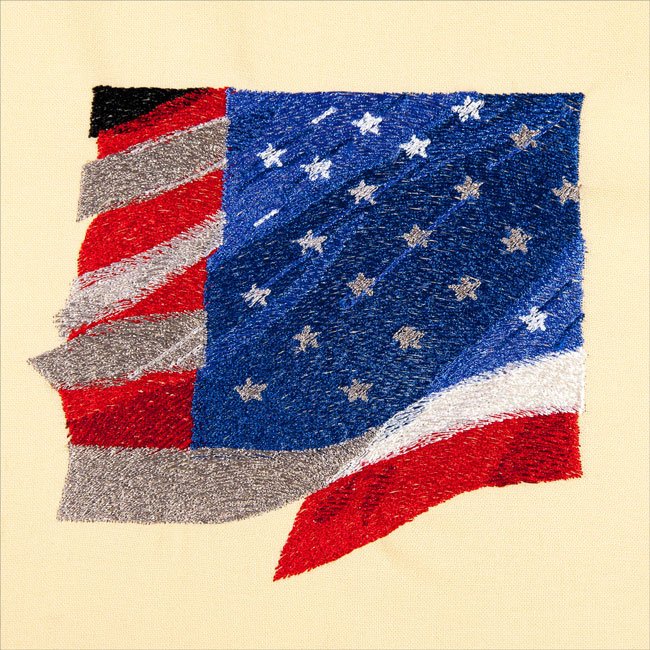 BFC1662 Large Patriotic Eagle