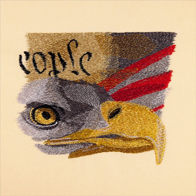 BFC1662 Large Patriotic Eagle