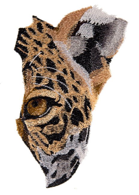 BFC1672 Large Jaguar Portrait