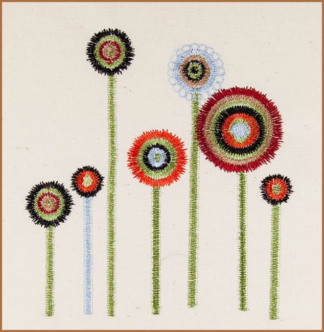 BFC1673 Slightly Tangled Folk Art