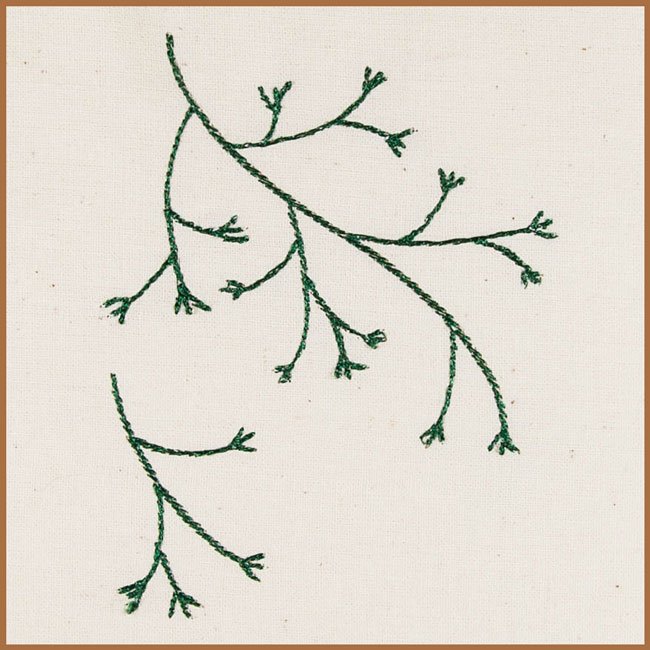 BFC1673 Slightly Tangled Folk Art