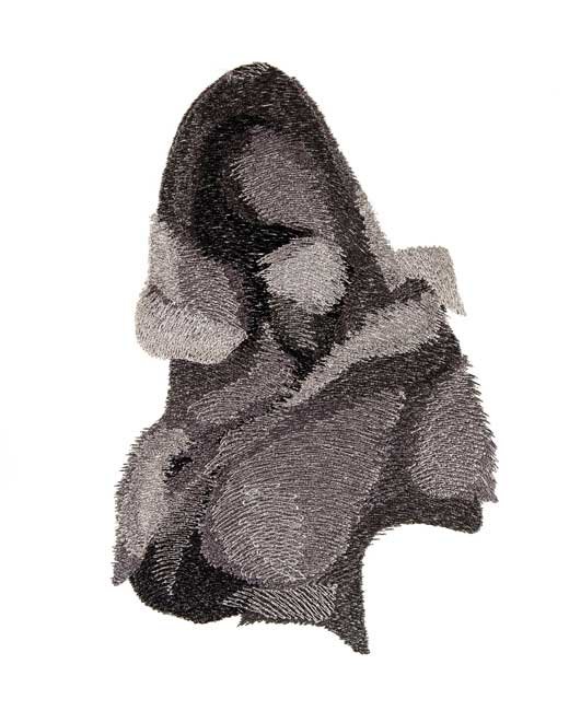 BFC1679 Large Wolf Portrait