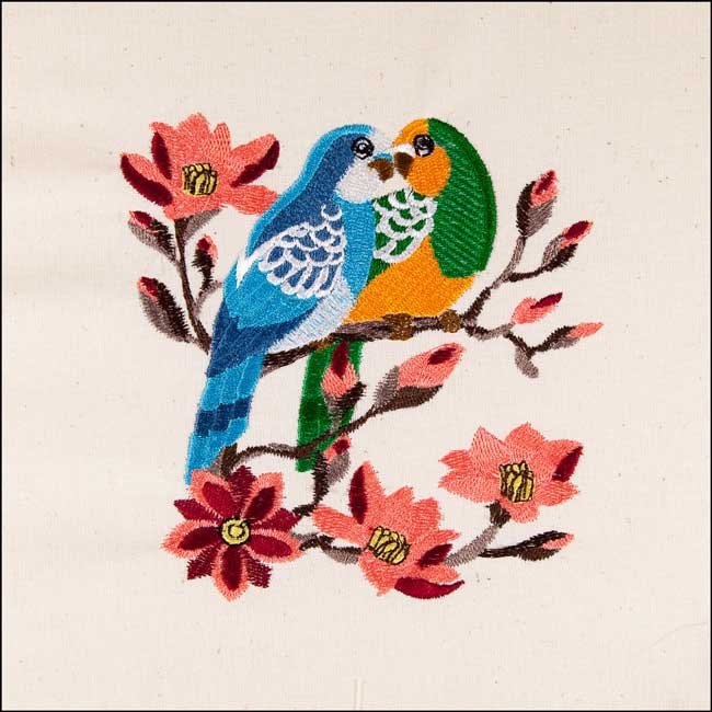 BFC1683 Colorful Ethnic Birds