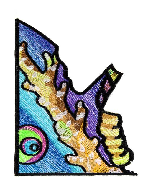 BFC1685 Ching Chou's Stained Glass Seahorse