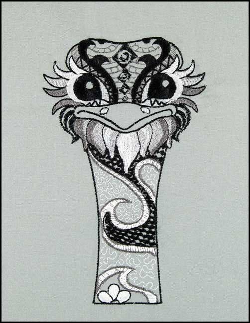 BFC1687 Shades of Tangled Animals