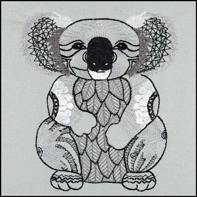 BFC1687 Shades of Tangled Animals 03