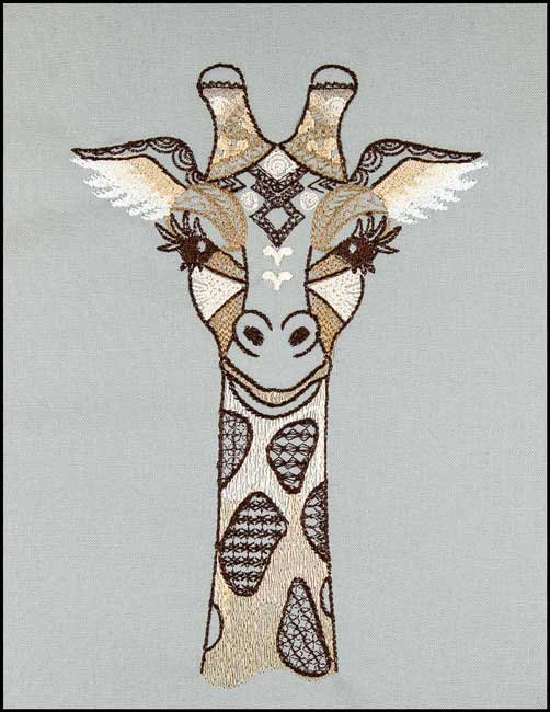 BFC1687 Shades of Tangled Animals