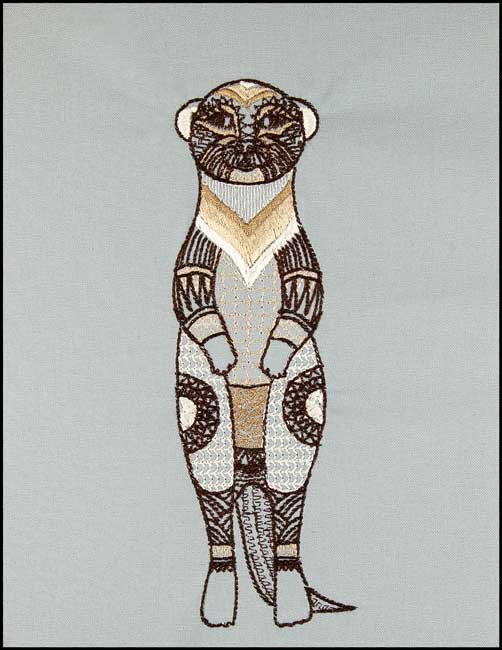 BFC1687 Shades of Tangled Animals 07