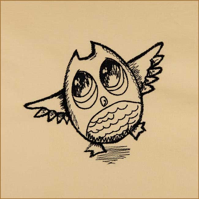BFC1693 Sketchy Pals - Blackwork Version