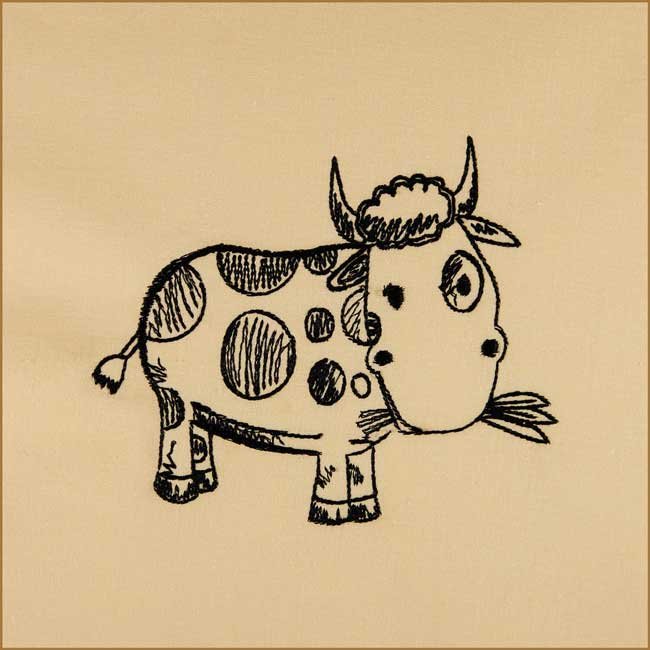 BFC1693 Sketchy Pals - Blackwork Version