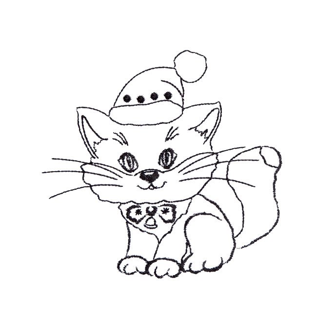 BFC1705 Christmas Cats and Kittens