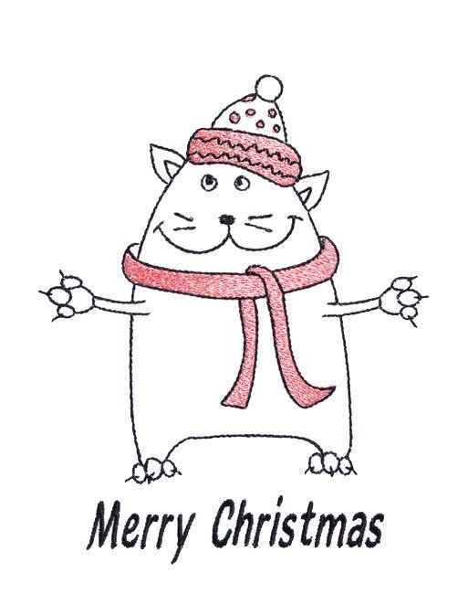 BFC1705 Christmas Cats and Kittens