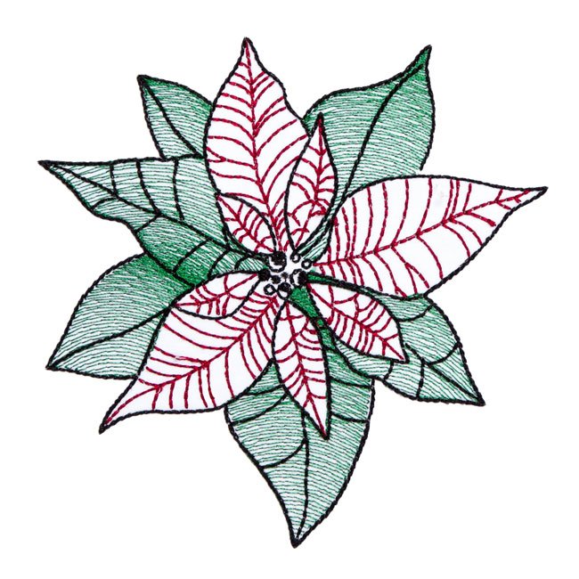BFC1706 Quick and Easy Poinsettias