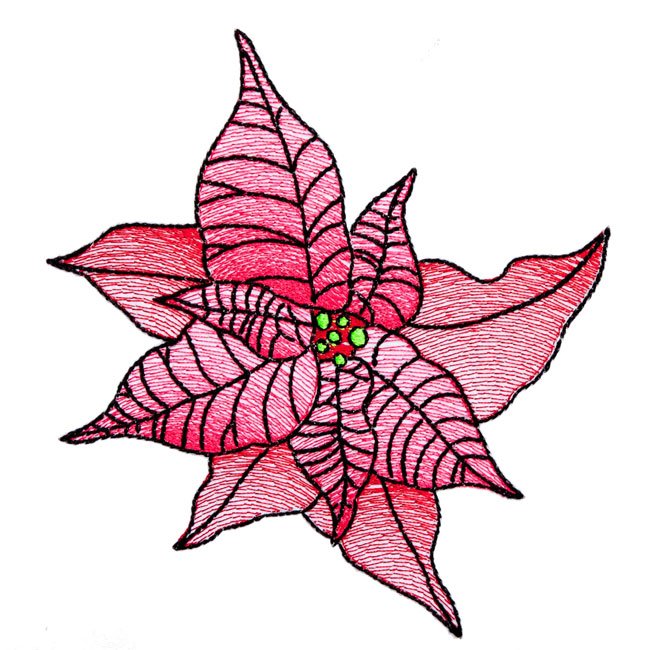 BFC1706 Quick and Easy Poinsettias