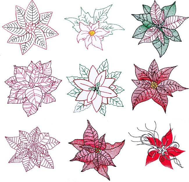 BFC1706 Quick and Easy Poinsettias