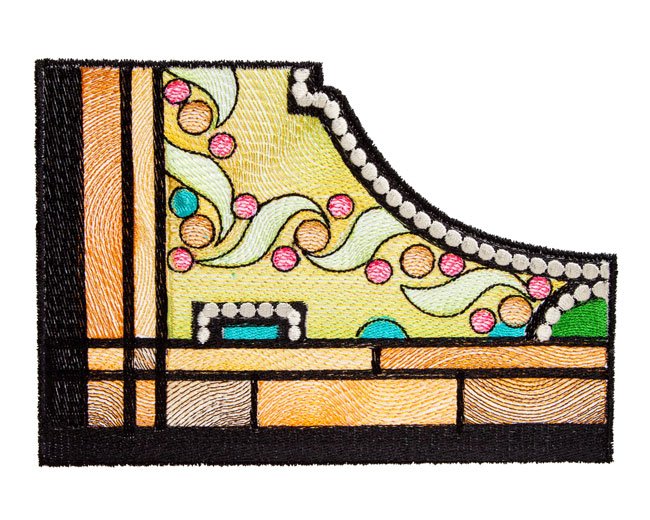 BFC1710 Tiffany's Stained Glass Four Seasons - Spring