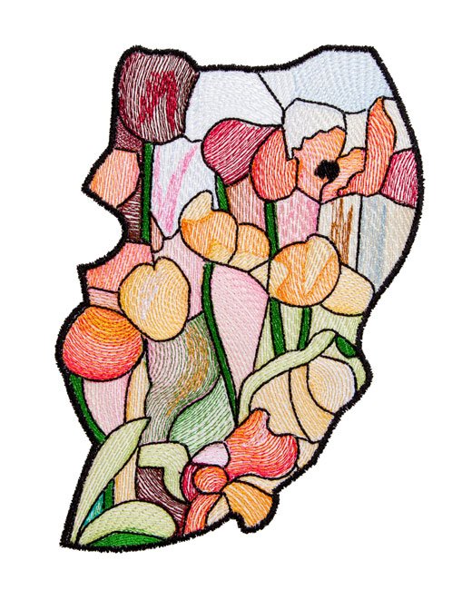 BFC1710 Tiffany's Stained Glass Four Seasons - Spring