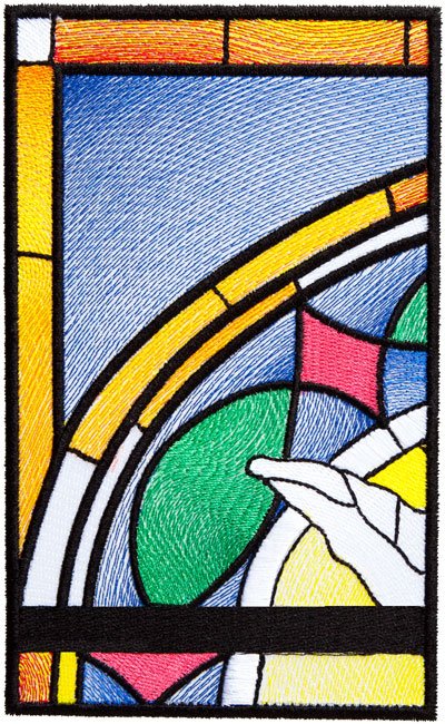 BFC1711 Stained Glass Dove of Peace
