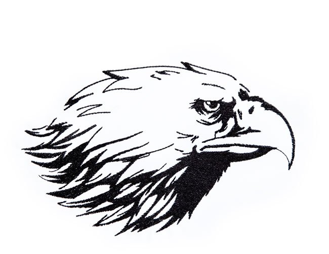 BFC1714 Blackwork Eagles