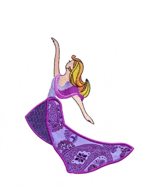 BFC1717 Applique or Not Dancing Ladies