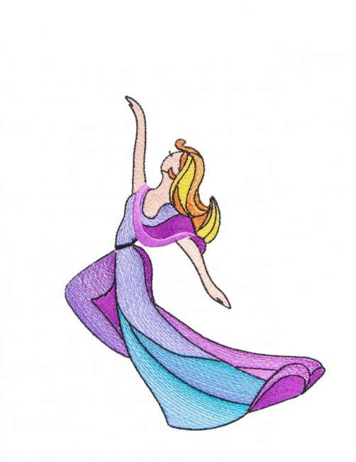 BFC1717 Applique or Not Dancing Ladies