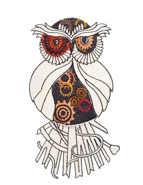 BFC1718 Steampunk Owls