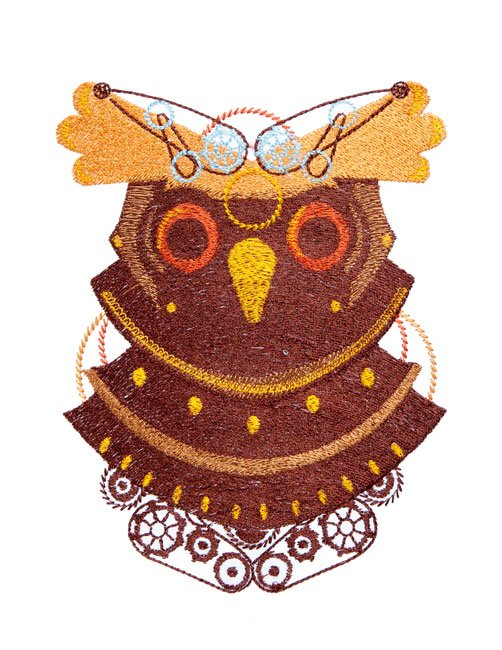 BFC1718 Steampunk Owls