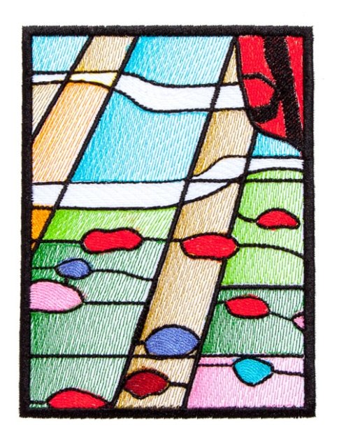 BFC1719 Stained Glass Christ is Risen