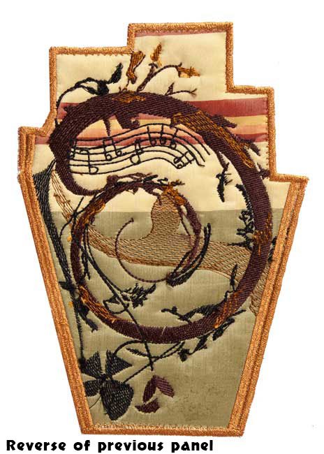 BFC1725 A Touch of Steampunk Fabric Bowl