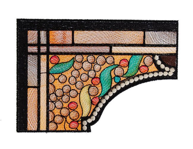 BFC1729 Tiffany's Stained Glass Four Seasons - Autumn