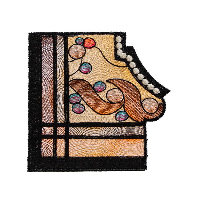 BFC1729 Tiffany's Stained Glass Four Seasons - Autumn
