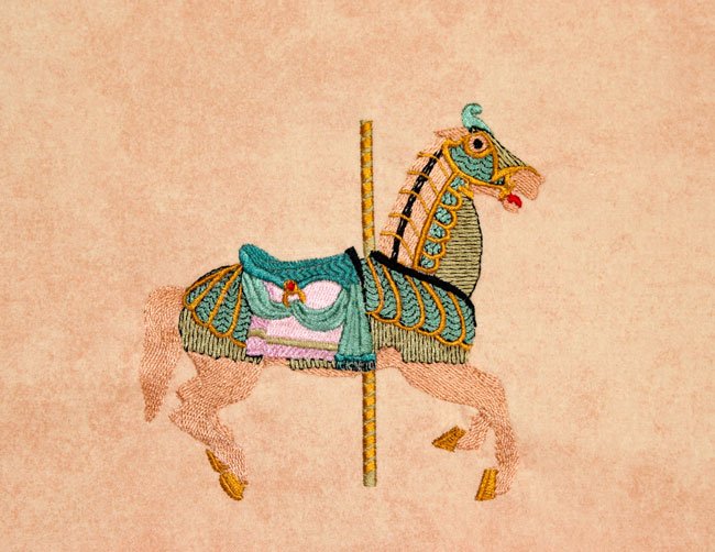 BFC1743 Carousel Horses