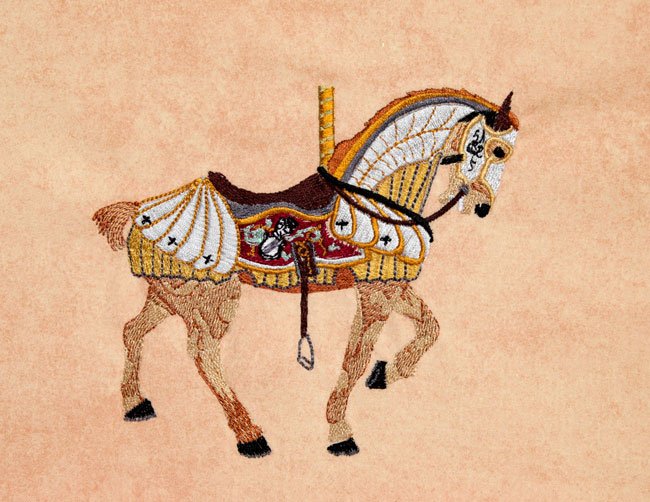 BFC1743 Carousel Horses