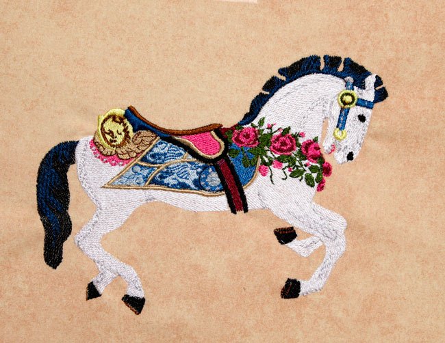 BFC1743 Carousel Horses