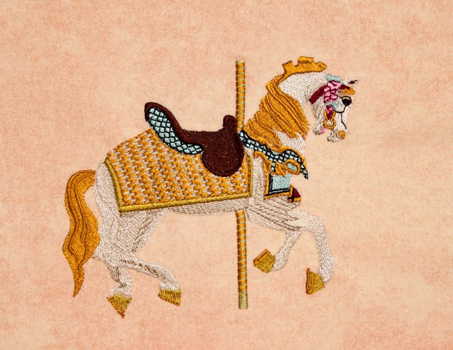 BFC1743 Carousel Horses