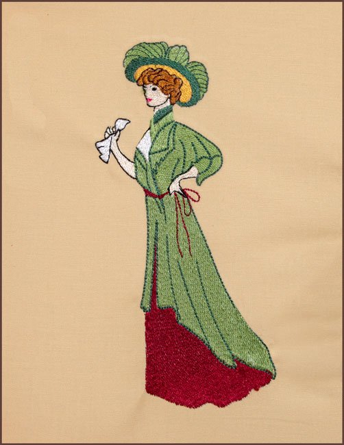 BFC1750 A Victorian Silk Salon