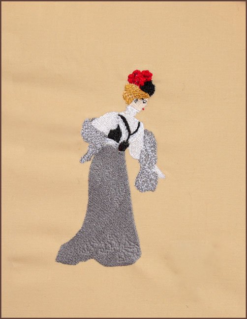 BFC1750 A Victorian Silk Salon