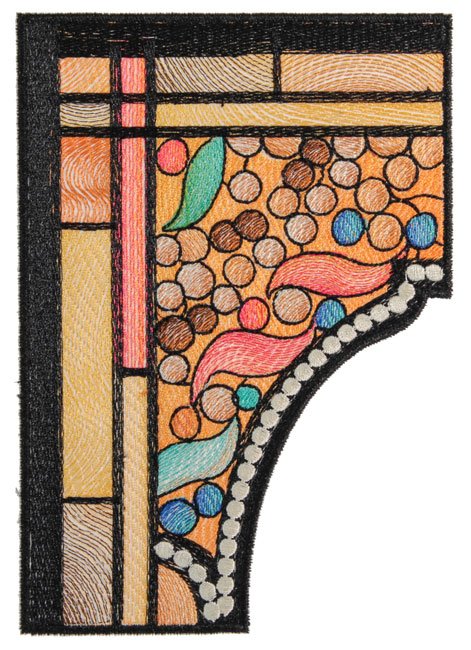BFC1751 Tiffany's Stained Glass Four Seasons - Winter