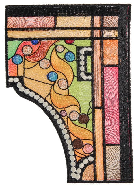 BFC1751 Tiffany's Stained Glass Four Seasons - Winter