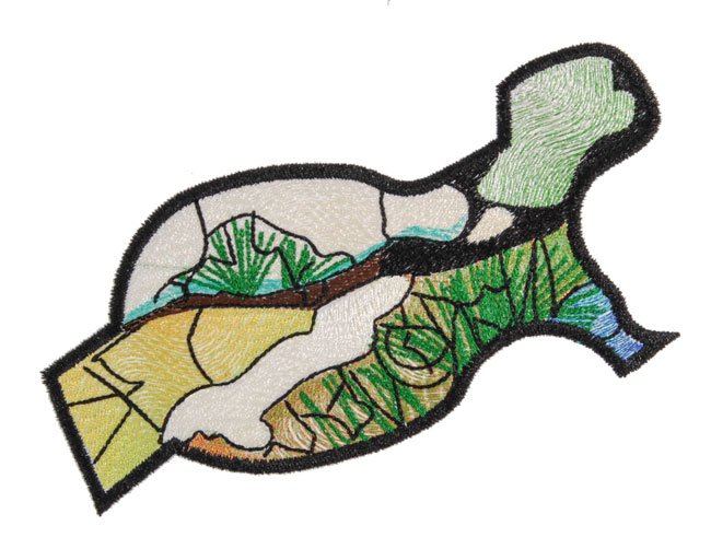 BFC1751 Tiffany's Stained Glass Four Seasons - Winter