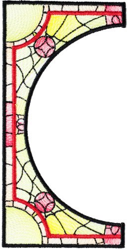BFC1755 Stained Glass Circles and Frames - 02