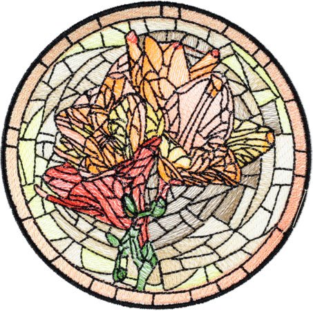 BFC1755 Stained Glass Circles and Frames - 03