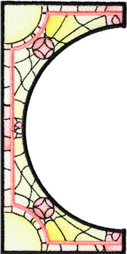 BFC1755 Stained Glass Circles and Frames - Part 1