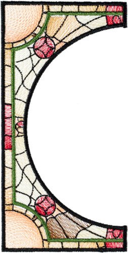 BFC1755 Stained Glass Circles and Frames - Part 1