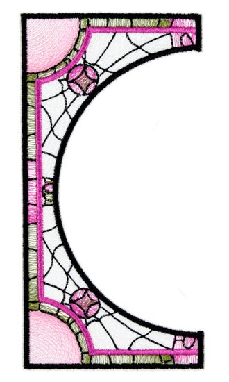 BFC1756 Stained Glass Circles and Frames - 06